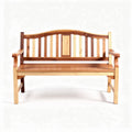 Banco de madera laminada de estilo clásico dimensiones 120 x 60 x 85 cm